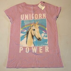The Children’s Place Girls Unicorn Power Kids T-Shirt